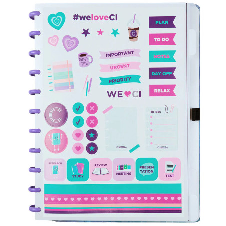 Caderno grande Sparkle  7908615808406