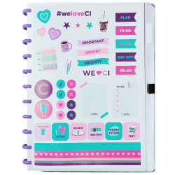 Caderno grande Sparkle  7908615808406
